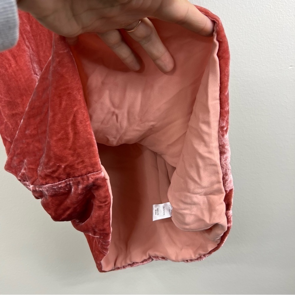 L'ACADEMIE Los Angeles blush pink velvet camisoles Sz S - Picture 5 of 8